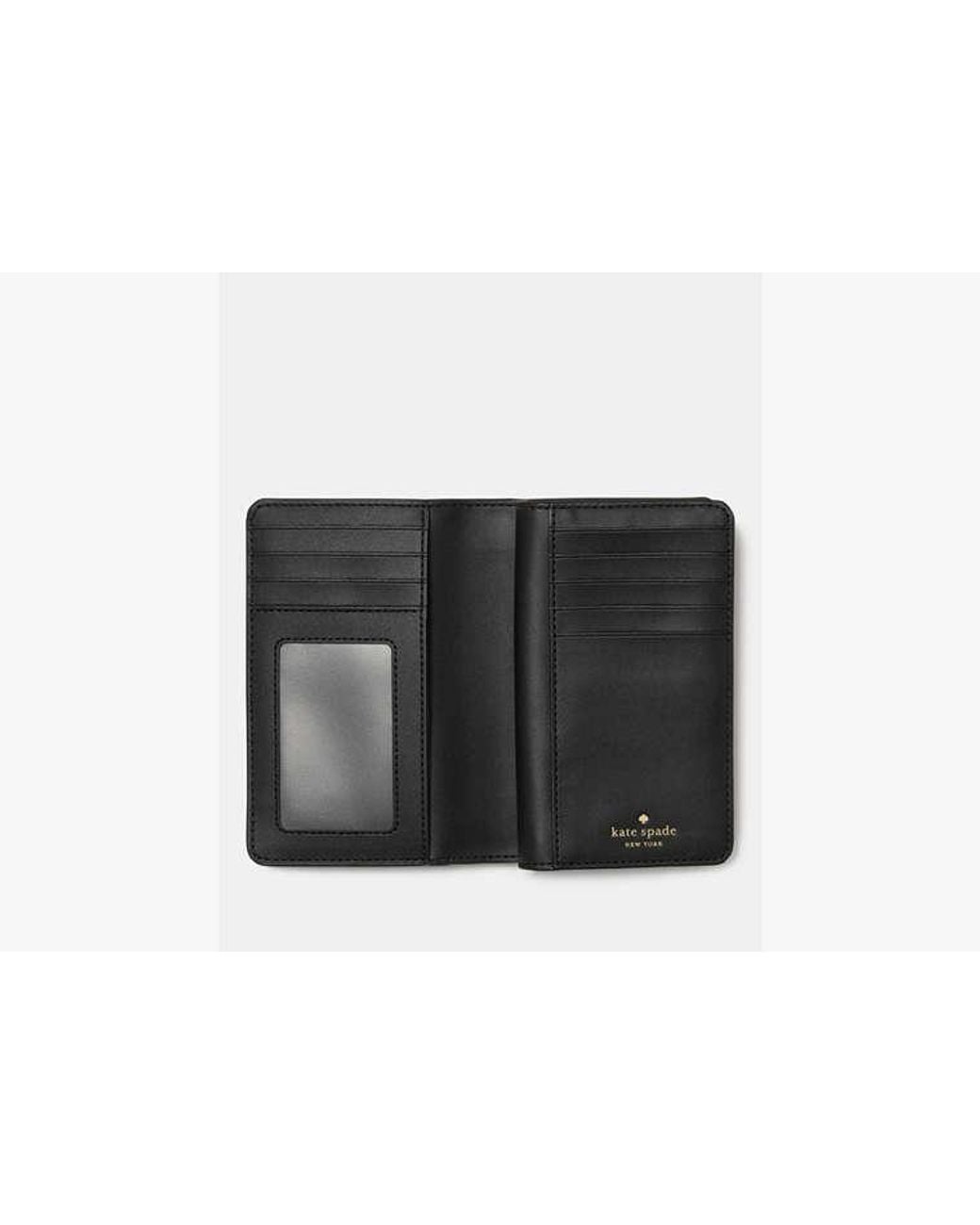 Kate Spade Black Kate Spade Medium Bifold Wallet