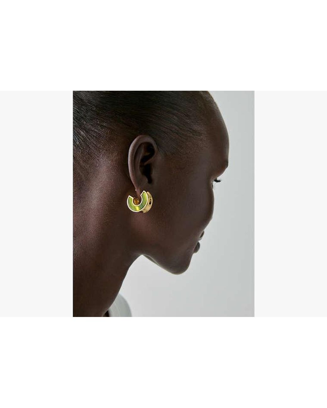 Kate Spade Metallic Bold Small Hoops