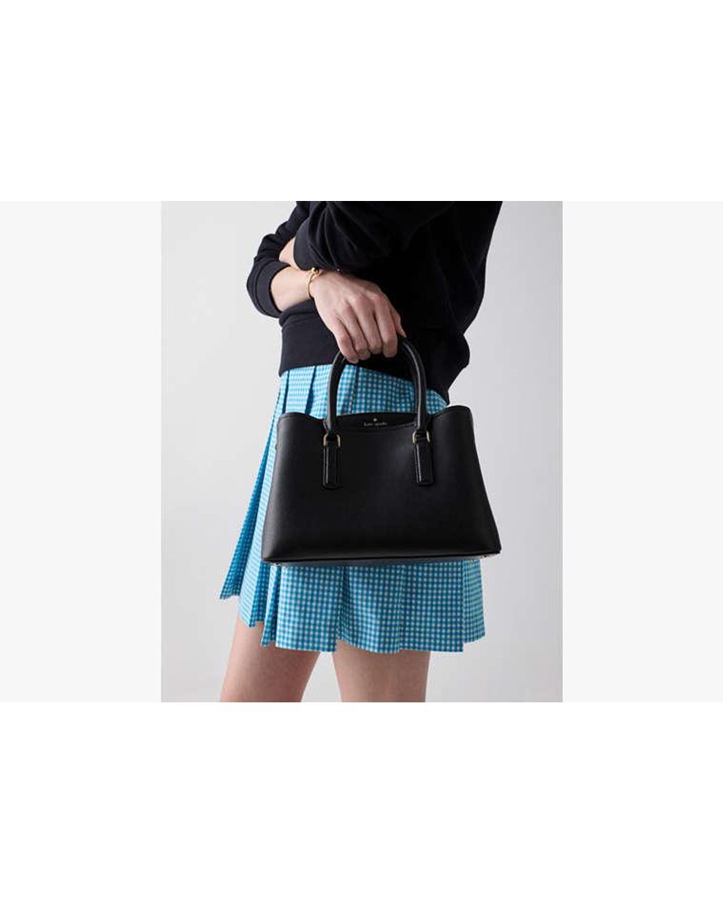 Kate Spade Black Kate Spade Thompson Street Small Satchel Bag