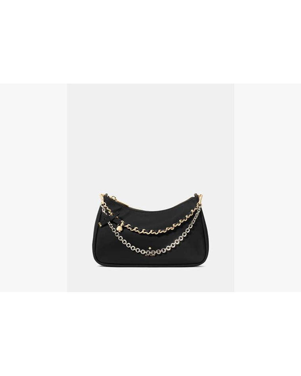 Kate Spade Black Kate Spade Margot Nylon Medium Convertible Crossbody Bag