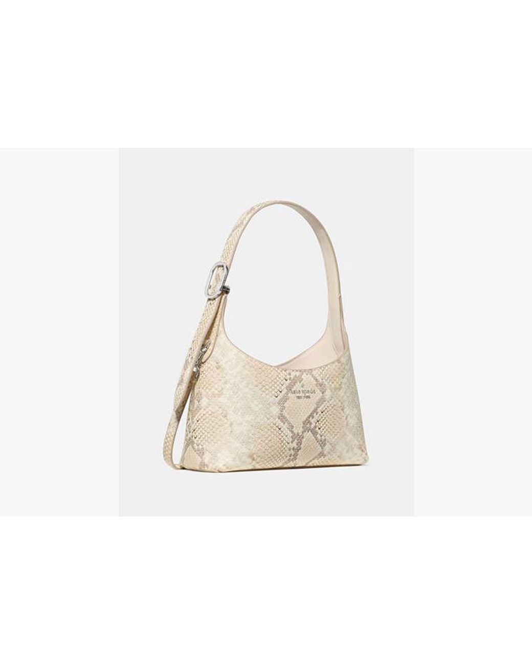 Kate Spade Natural Kate Spade 454 Snake Embossed Mini Crossbody Bag