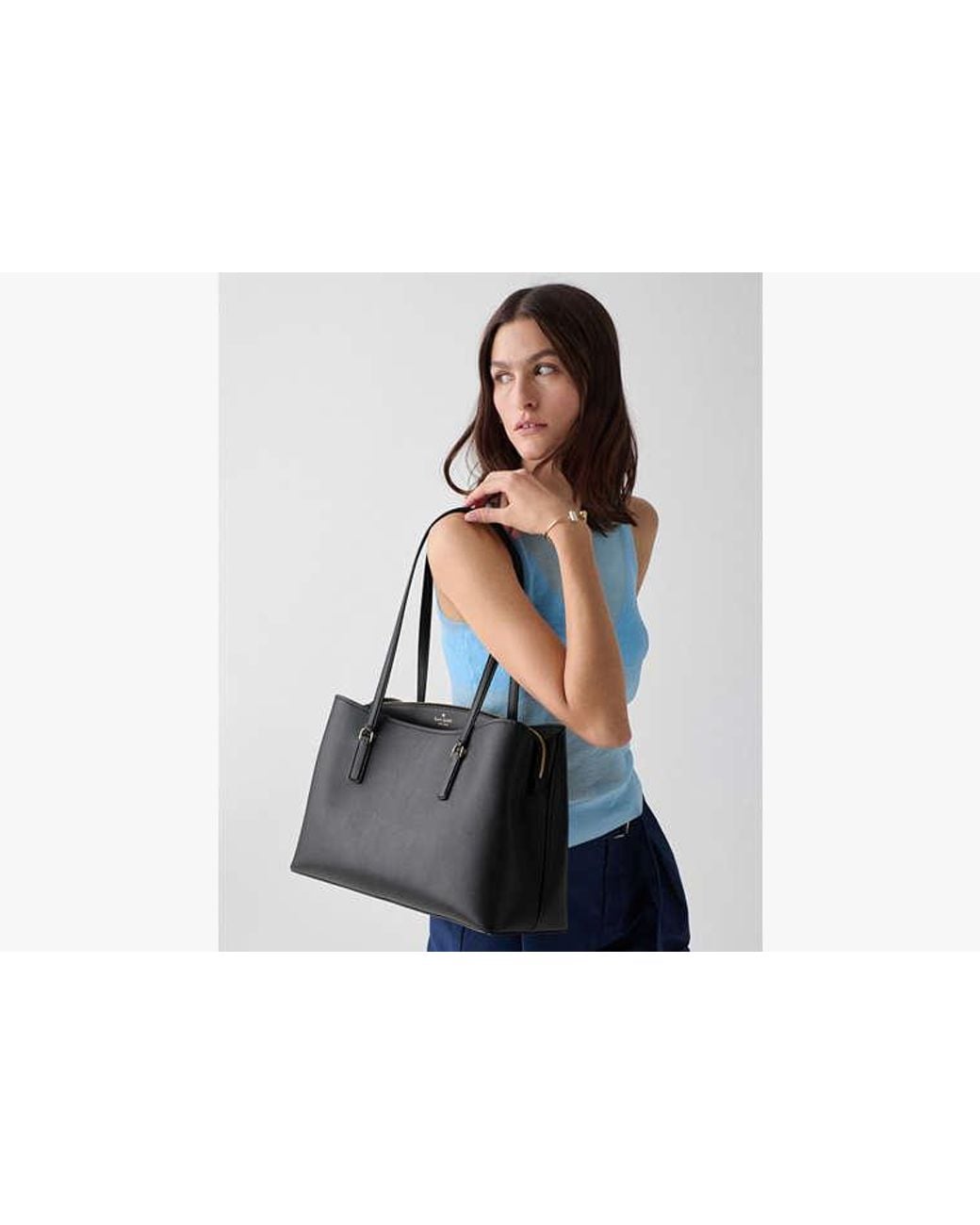 Kate Spade Black Kate Spade Thompson Street Commuter Tote Bag