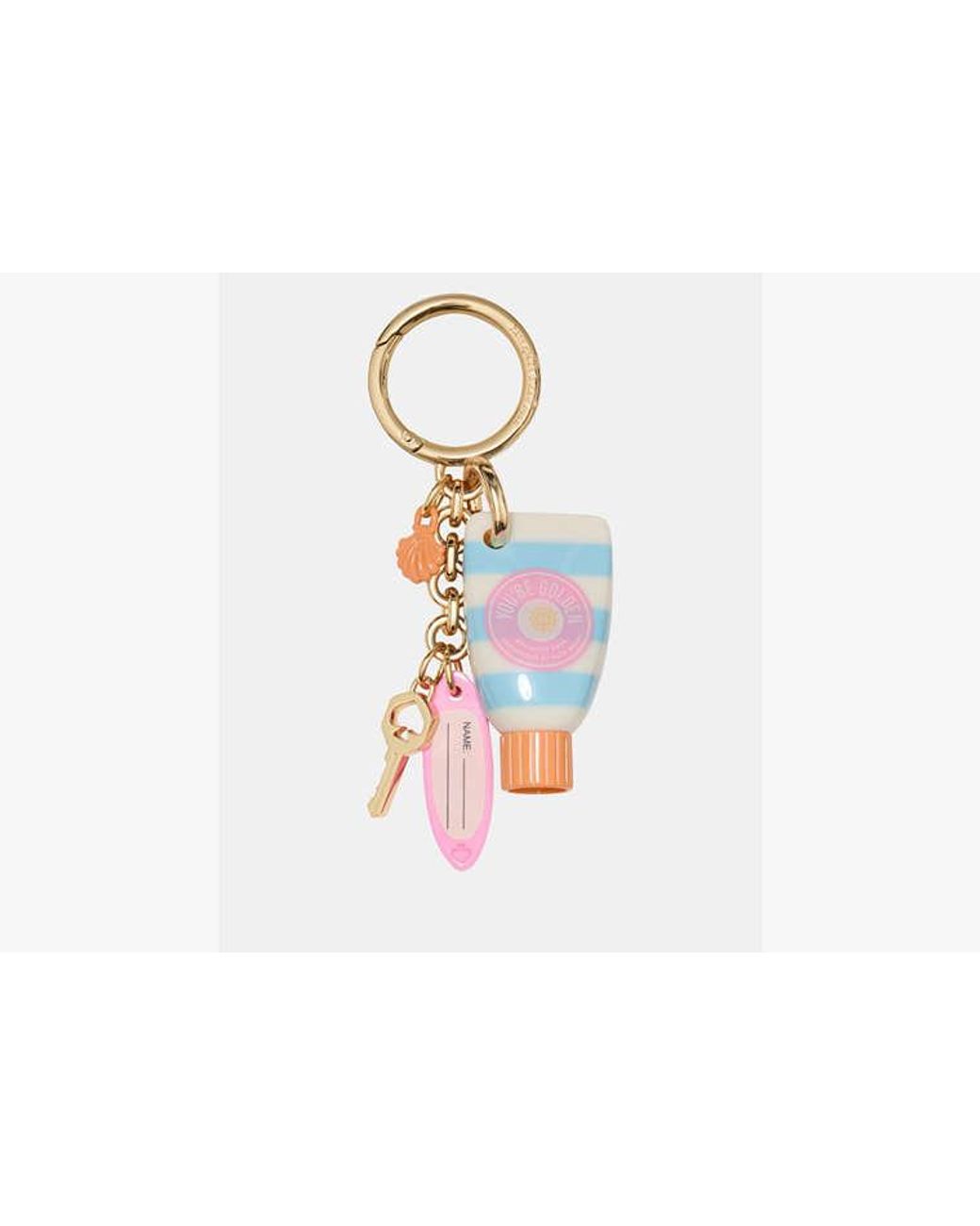 Kate Spade Blue Kate Spade Charmed Sunscreen Bag Charm
