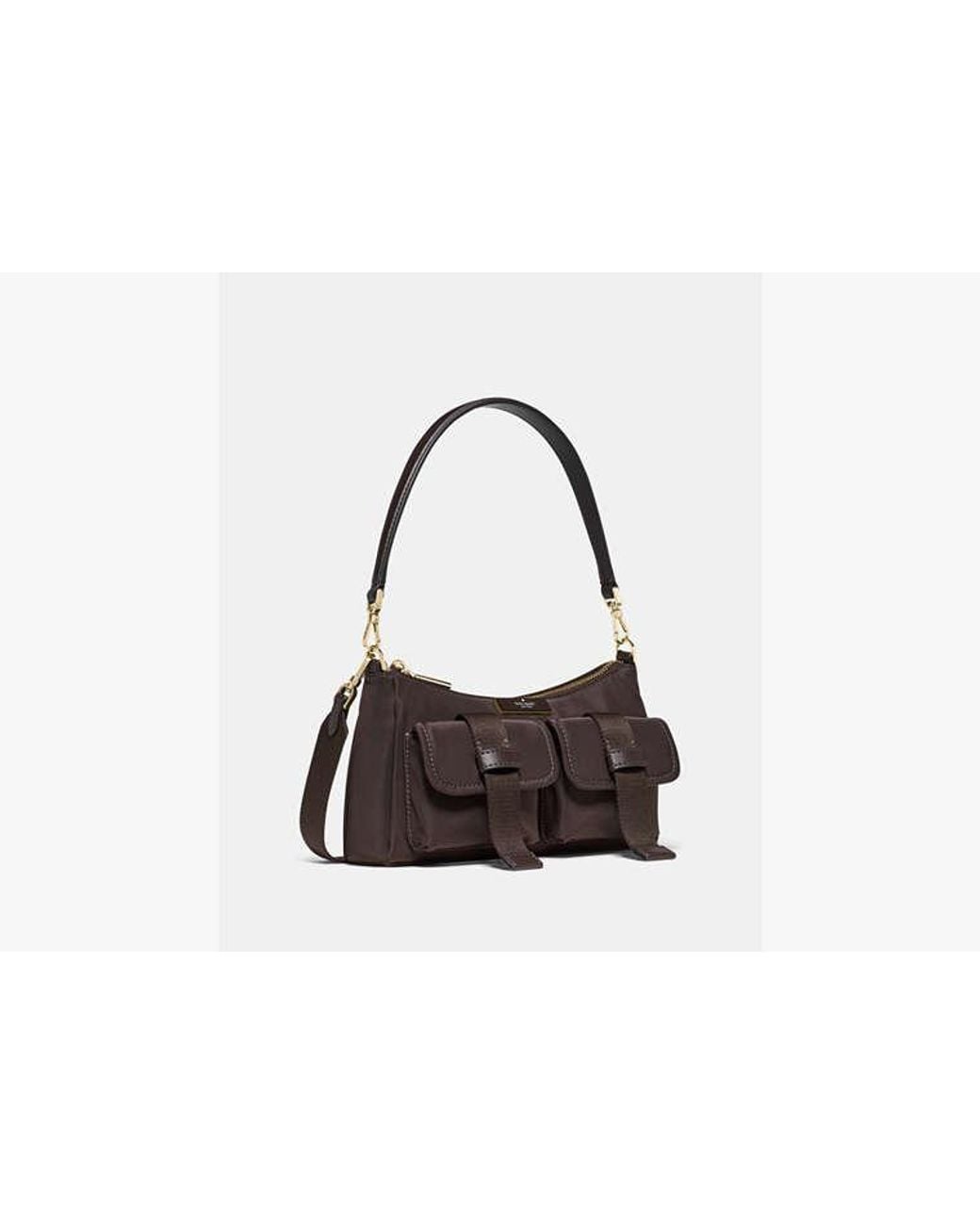 Kate Spade Brown Kate Spade Carter Nylon Cargo Crossbody Bag