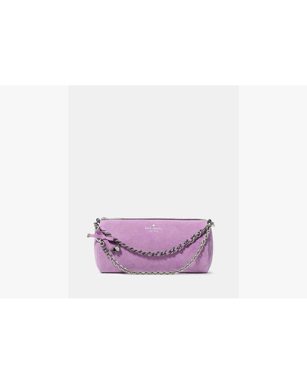 Kate Spade Purple Roulette Suede Mini Convertible Bag