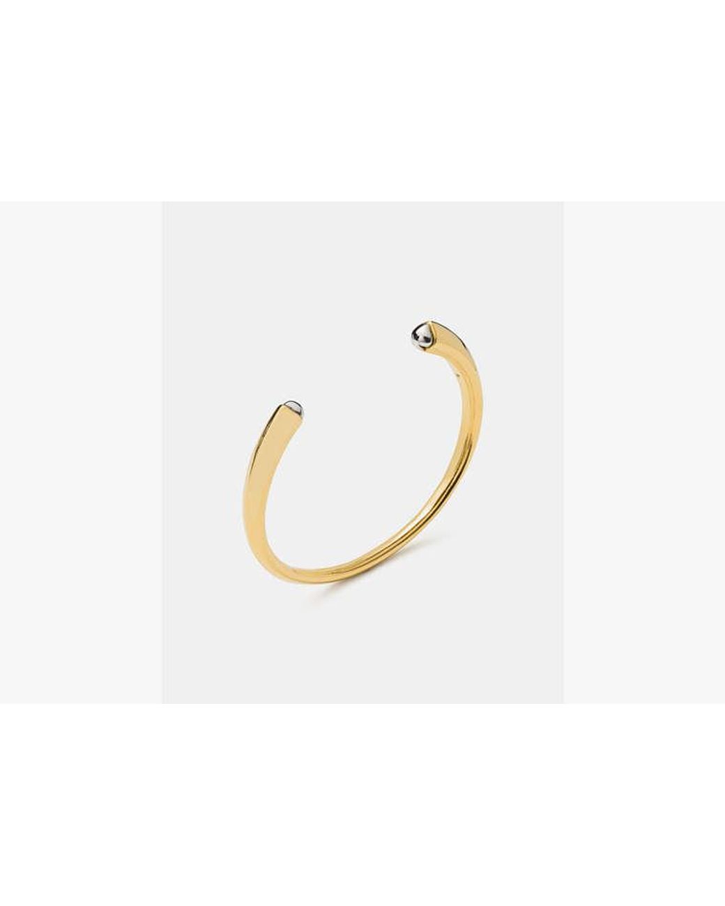 Kate Spade White Kate Spade Sculpted Spade Cuff