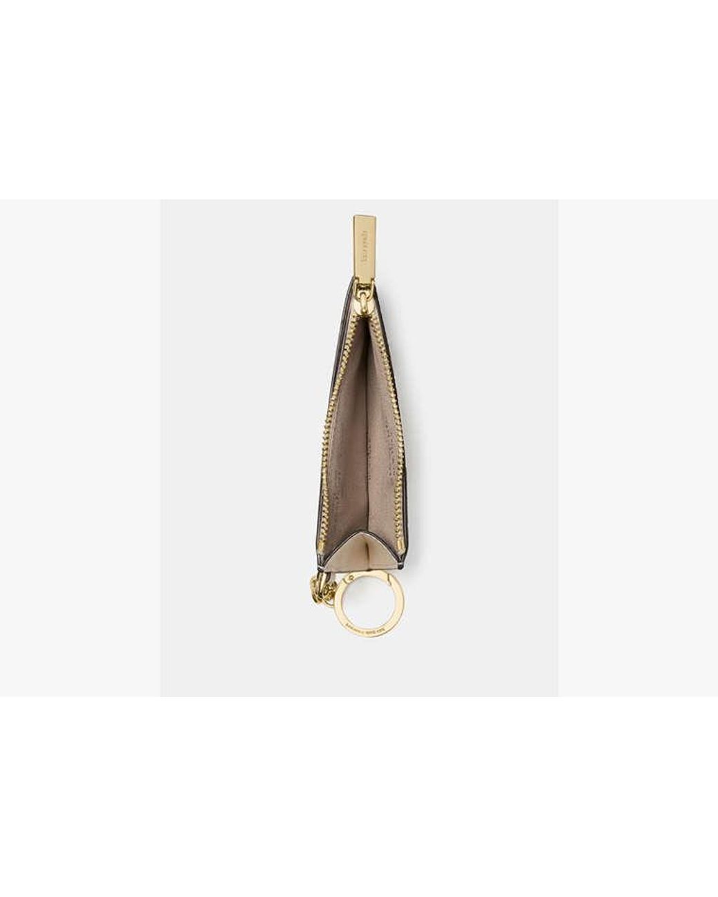 Kate Spade Natural Kate Spade Spade Flower Key Ring Card Holder