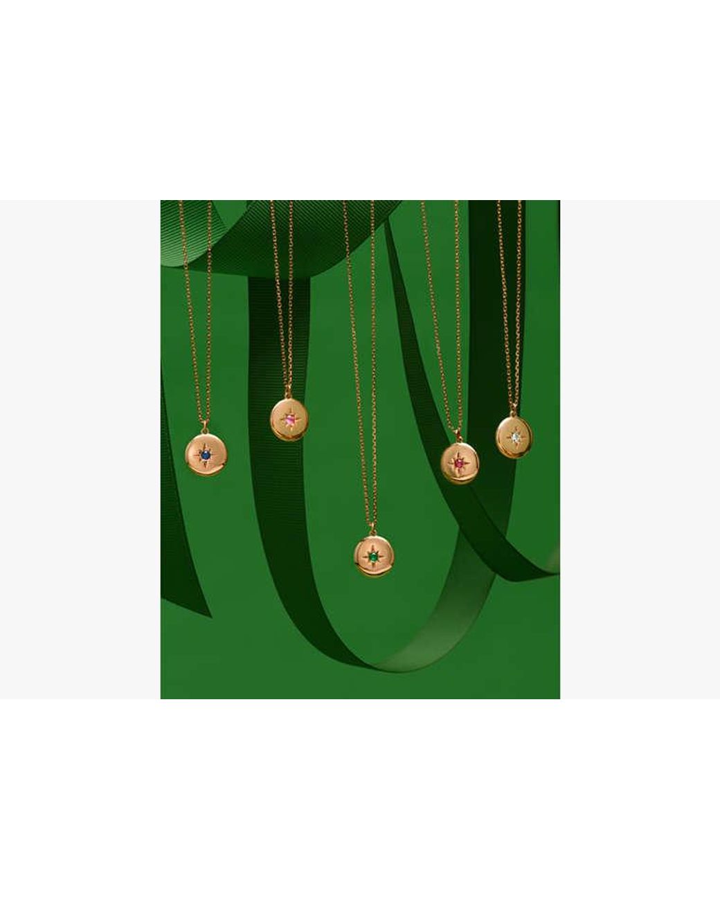 Kate Spade White Kate Spade The Color Spark Collection Peace Medallion Necklace
