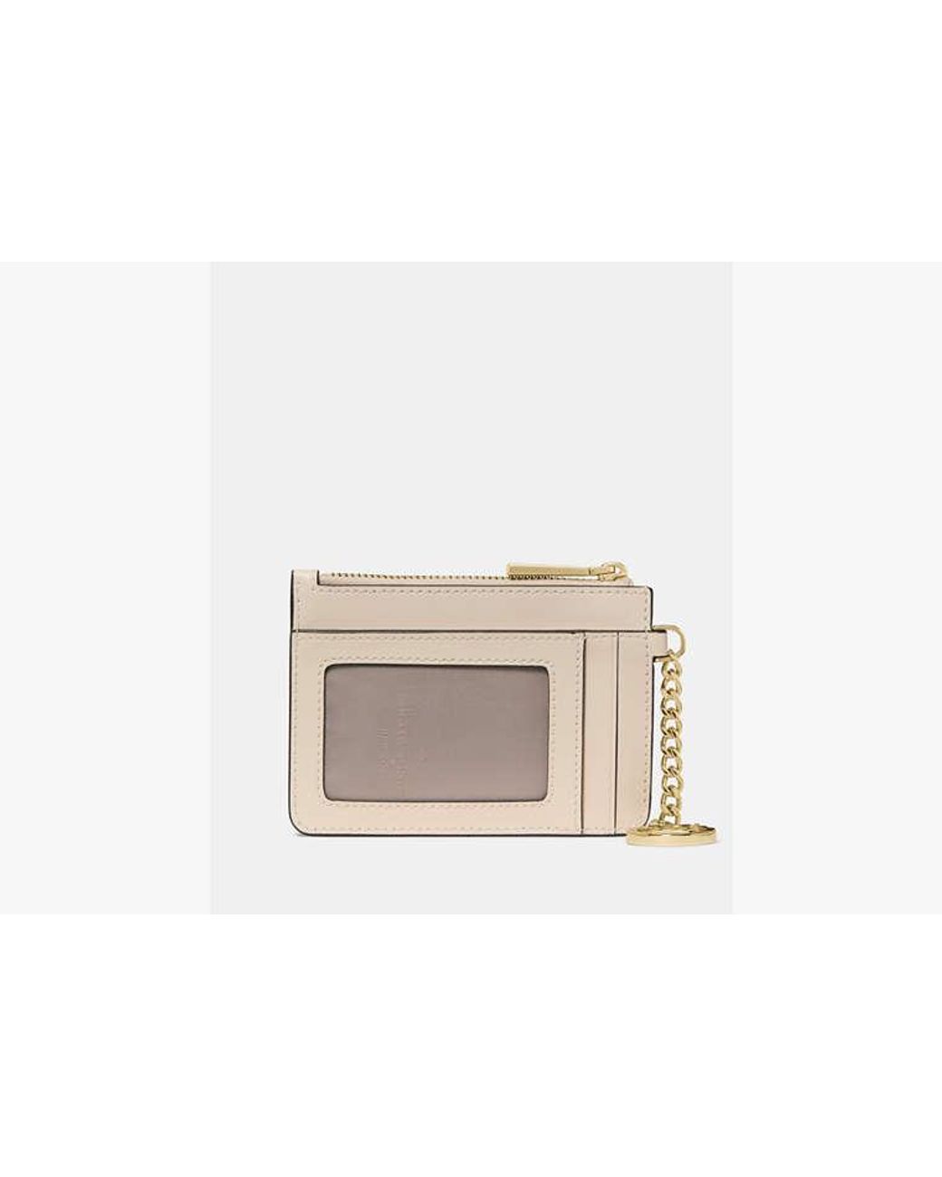 Kate Spade Natural Kate Spade Spade Flower Key Ring Card Holder