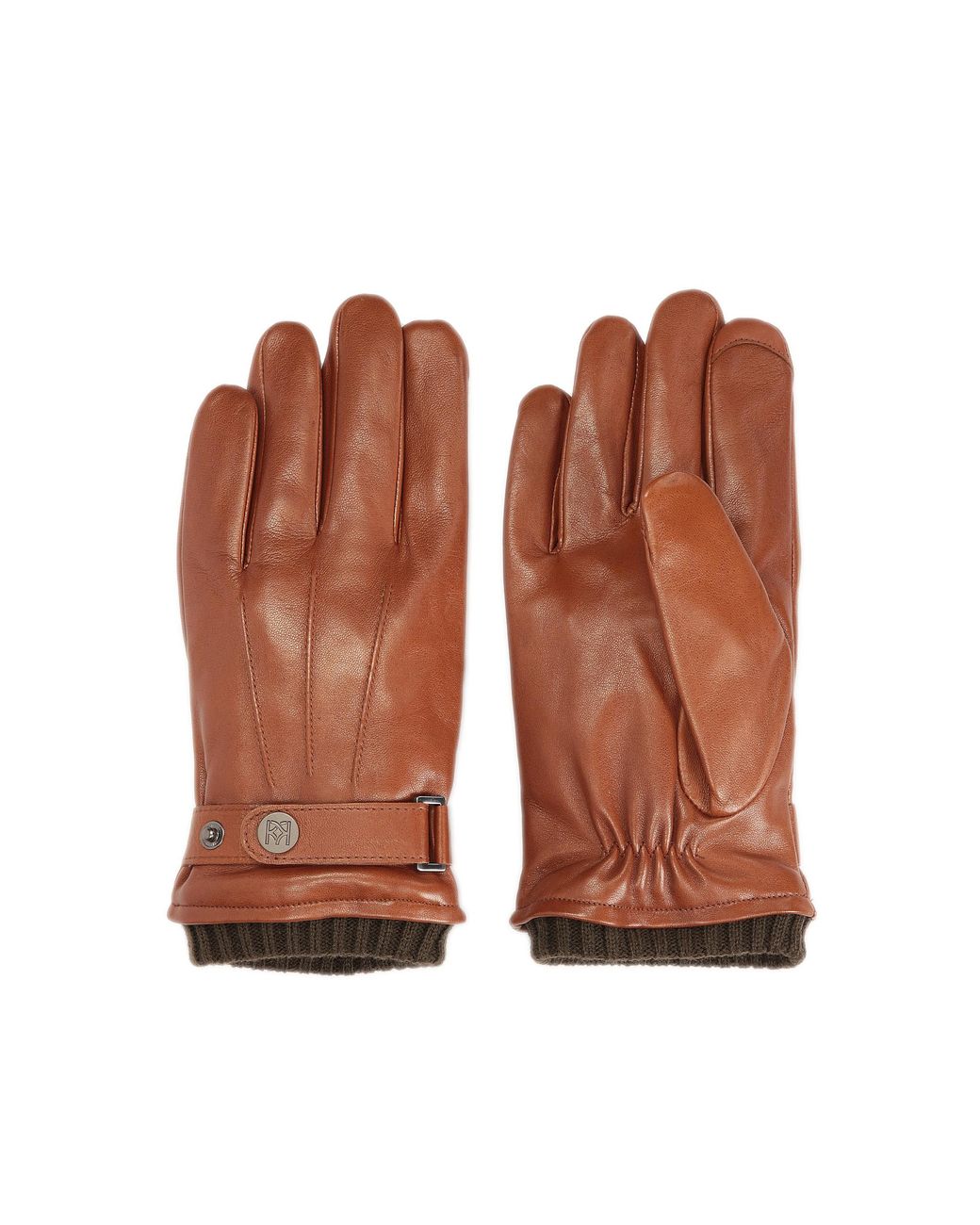 Kazar Braune Herrenhandschuhe Mit Touchscreen in Brown für Herren