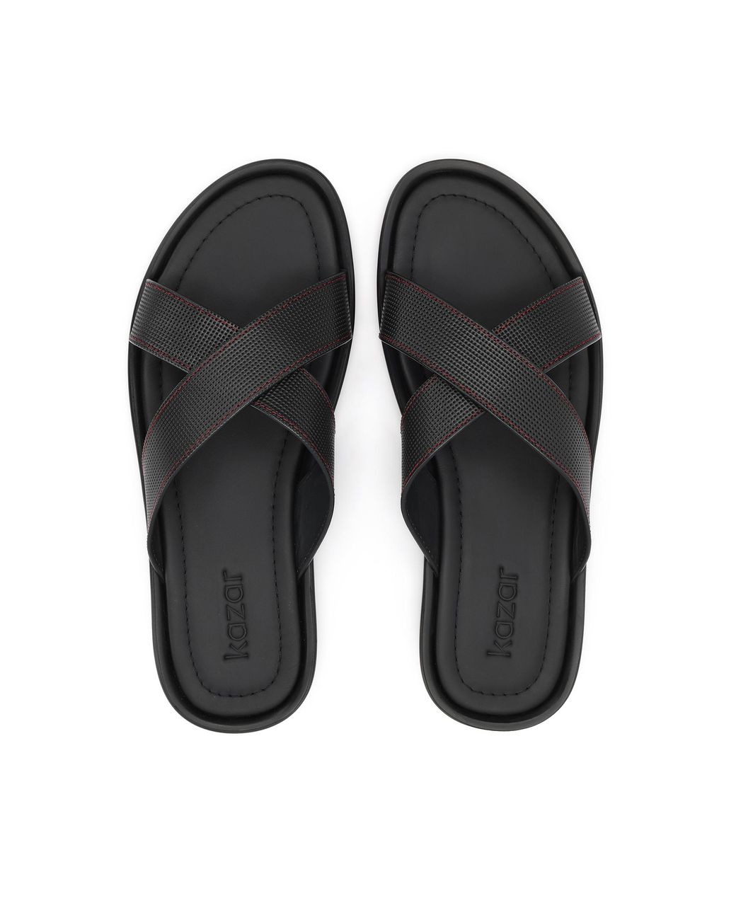 Kazar Schwarze Leder in White für Herren