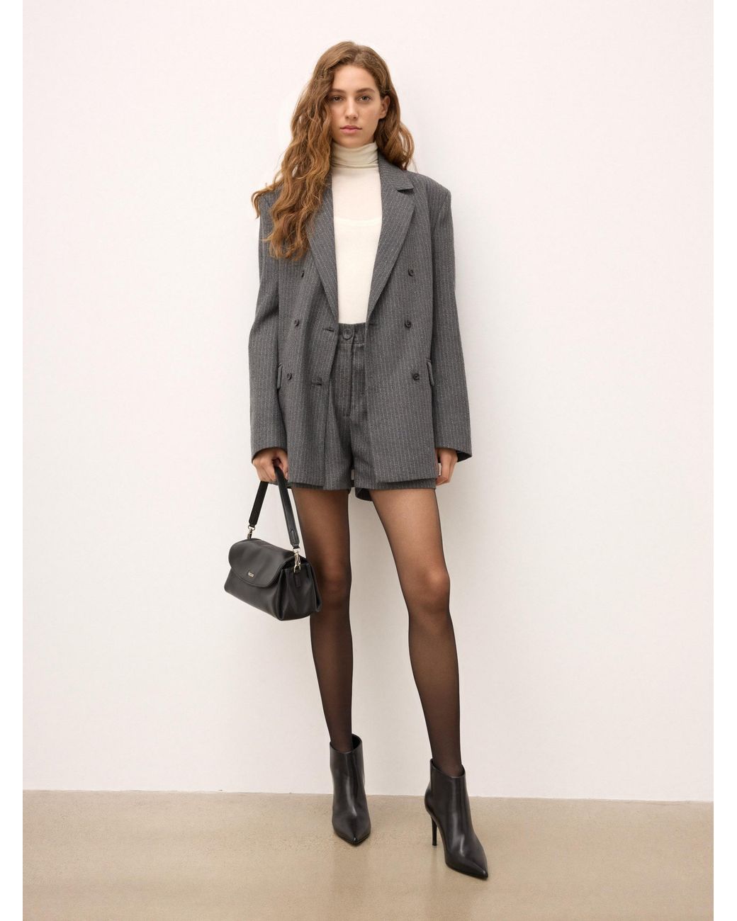 Kazar Black Schwarze Lederstiefel Mit Stilettoabsatz Und Reißverschluss An Der Rückseite