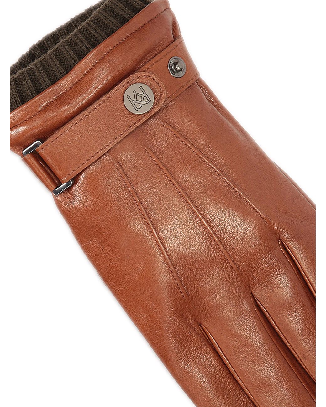 Kazar Braune Herrenhandschuhe Mit Touchscreen in Brown für Herren