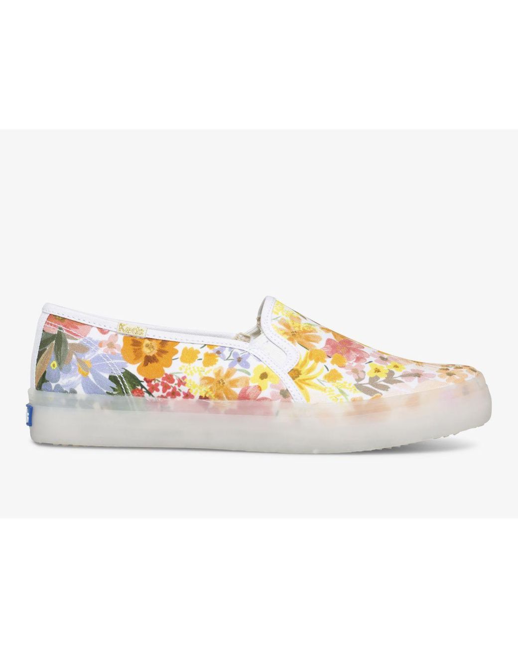 Keds Keds X Rifle Paper Co. Double Decker Marguerite Slip On Sneaker in  Pink | Lyst