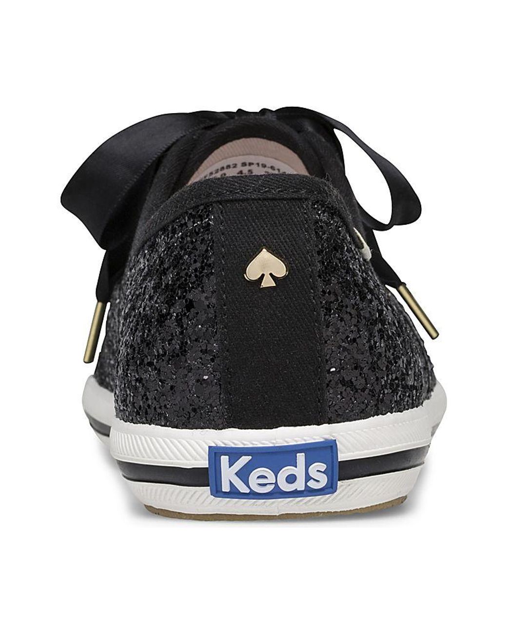 black sparkle keds