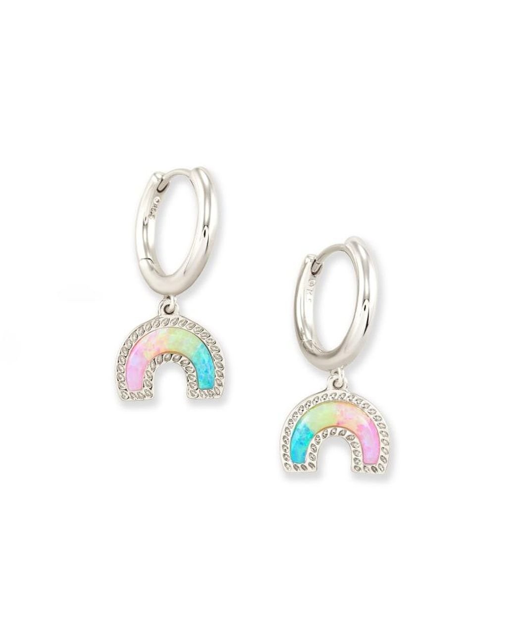 Kendra scott rainbow sales hoops