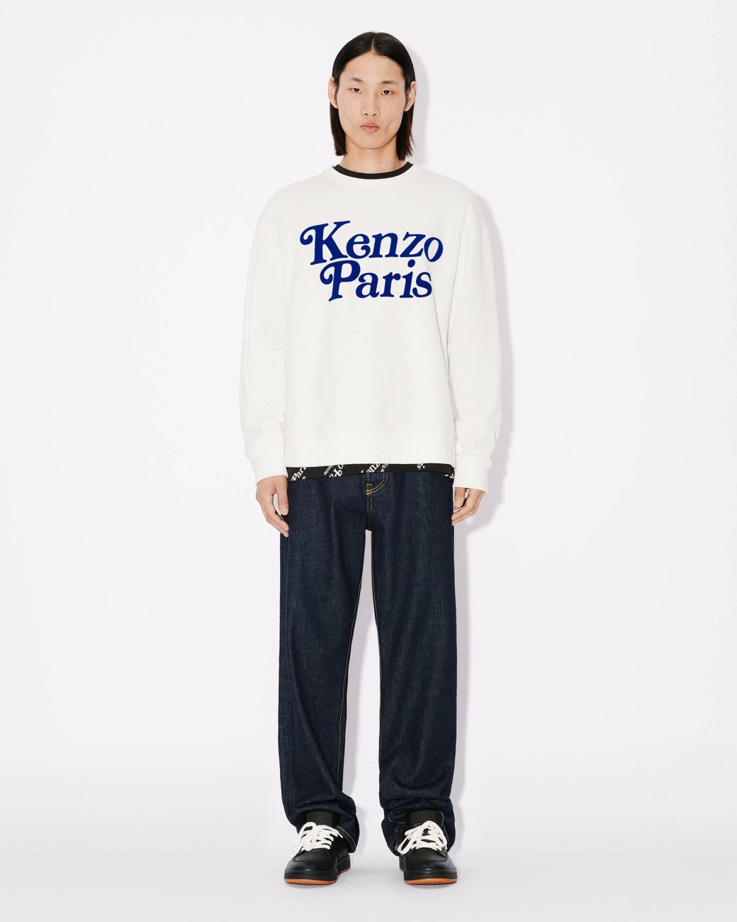 Kenzo paris deals sweatshirt white