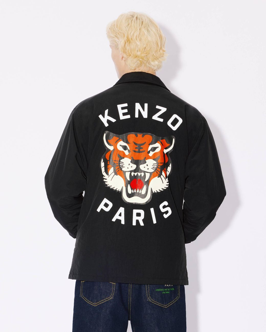Kenzo denim jacket tiger deals