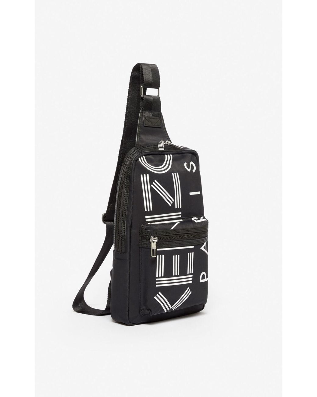 KENZO 'crew' Logo Cross-body Bag in Black for Men | Lyst