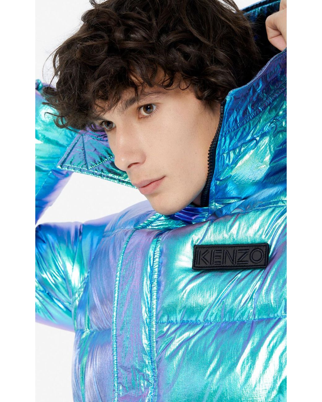 doudoune kenzo bleu