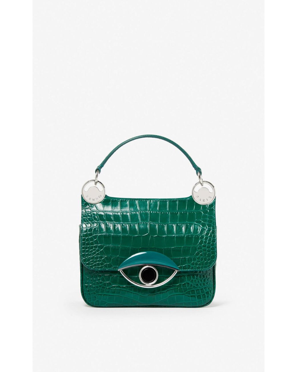 KENZO Leather Tali Crossbody Bag in Green Lyst