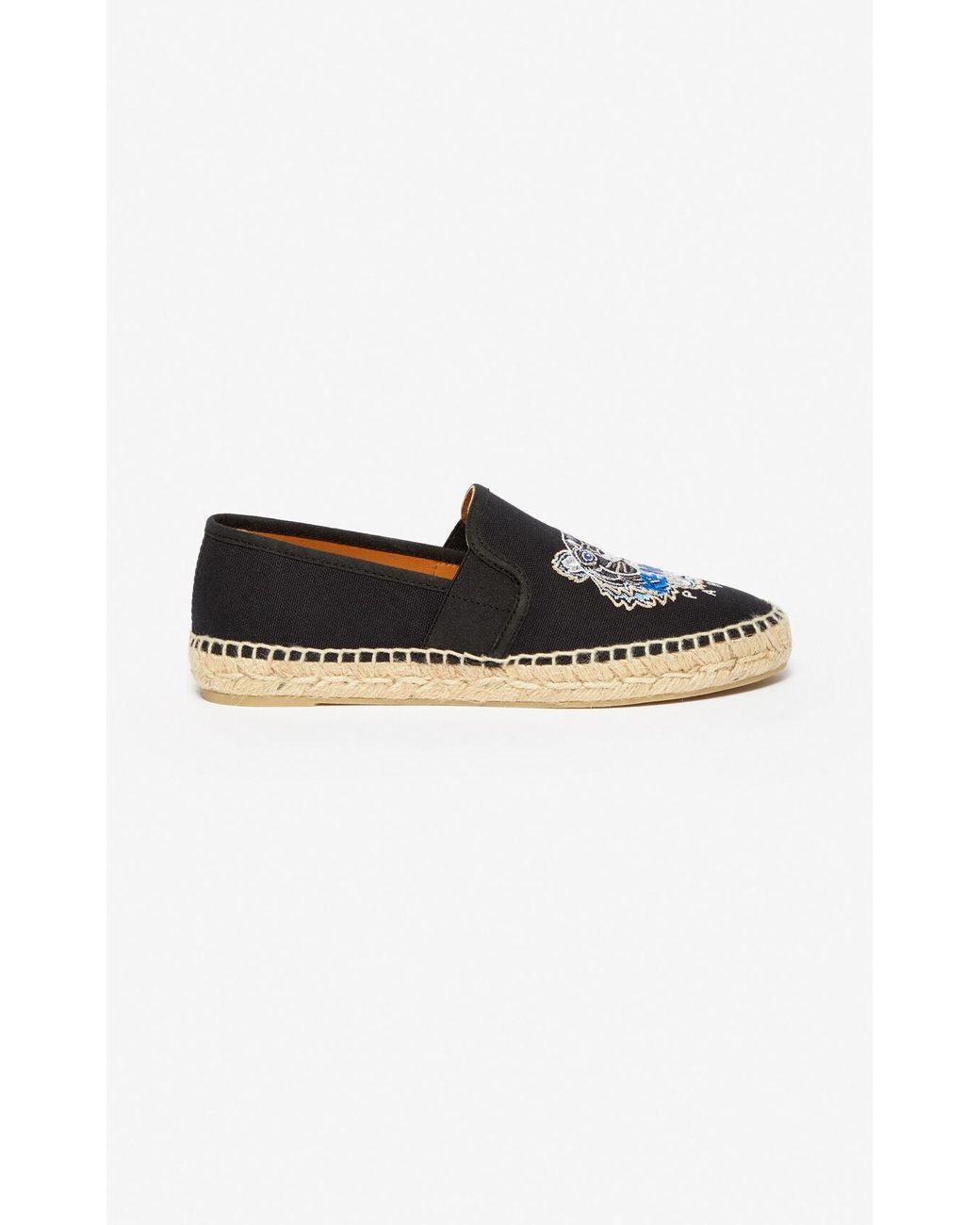 kenzo tiger espadrilles black