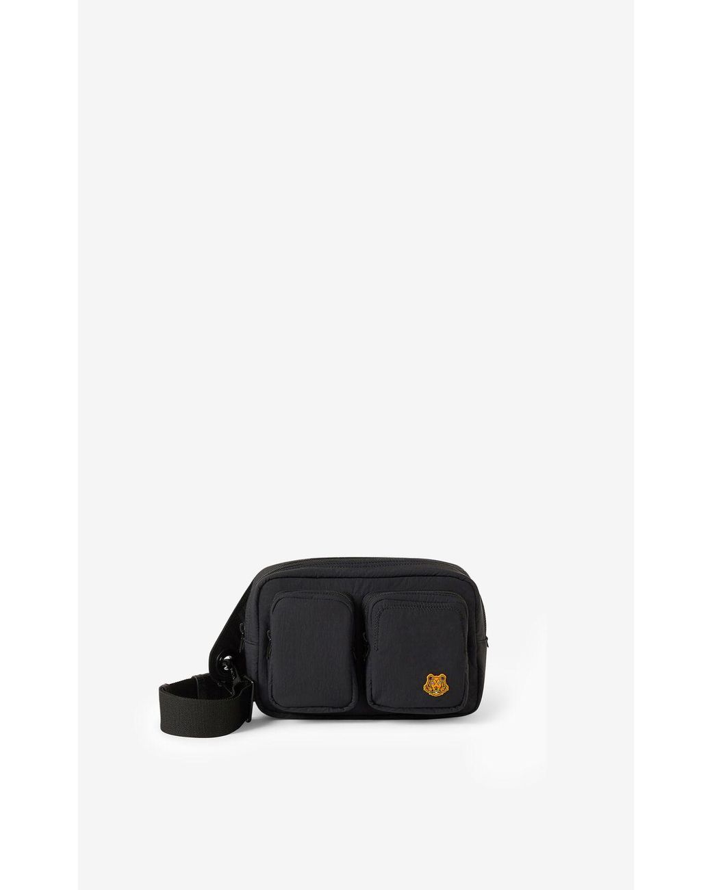 KENZO Tiger Crest Belt Bag in Black for Men Lyst