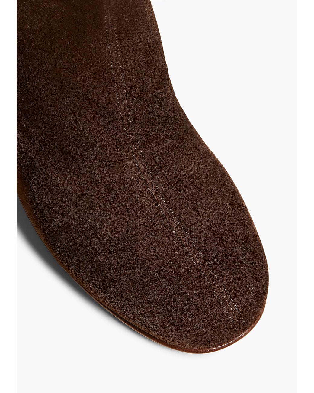 Khaite Brown Willow Knee-High Boot