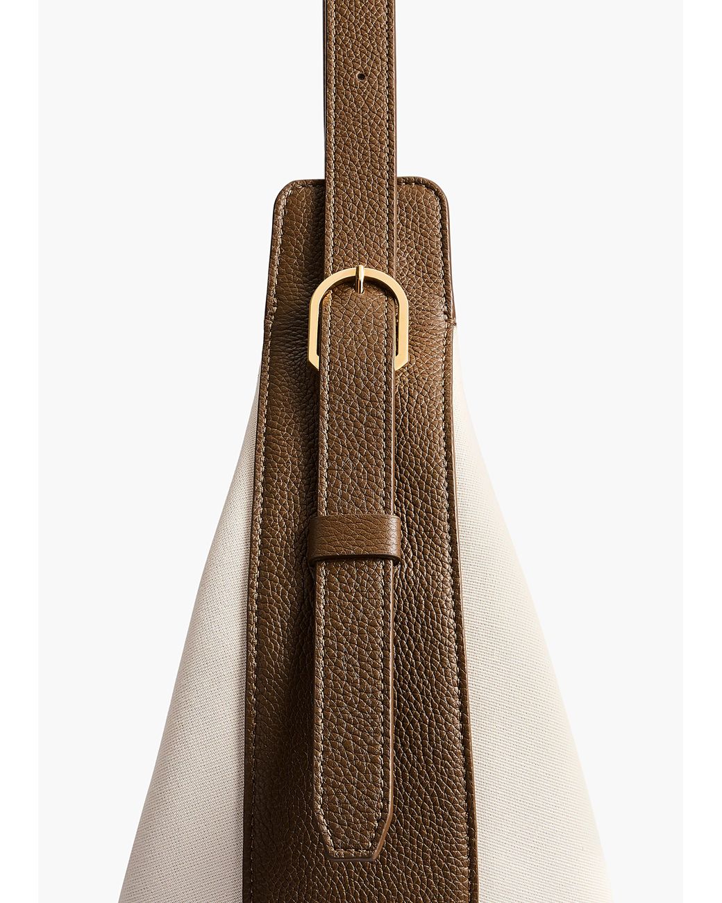 Khaite White Augustina Hobo
