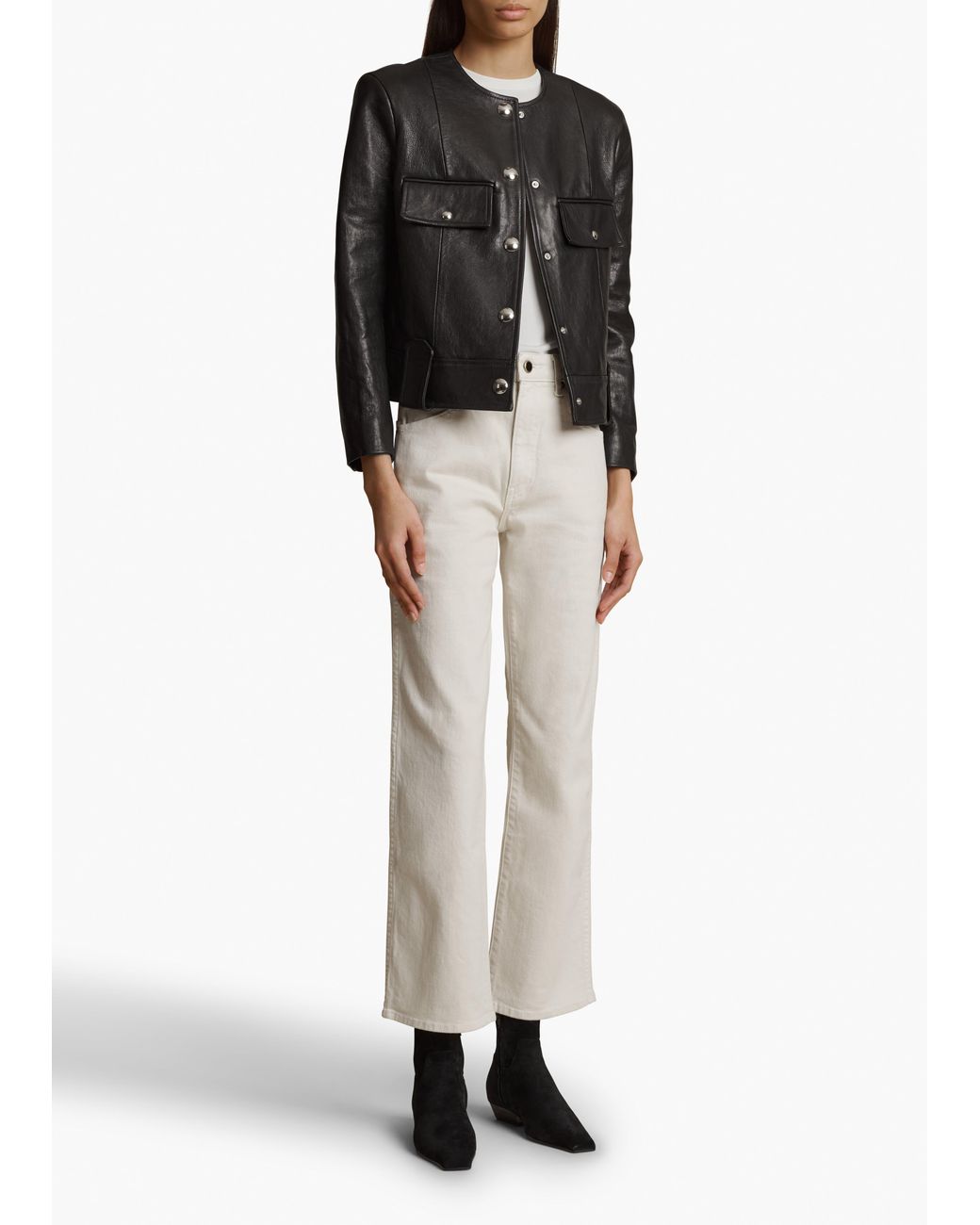 Khaite Black Laybin Jacket