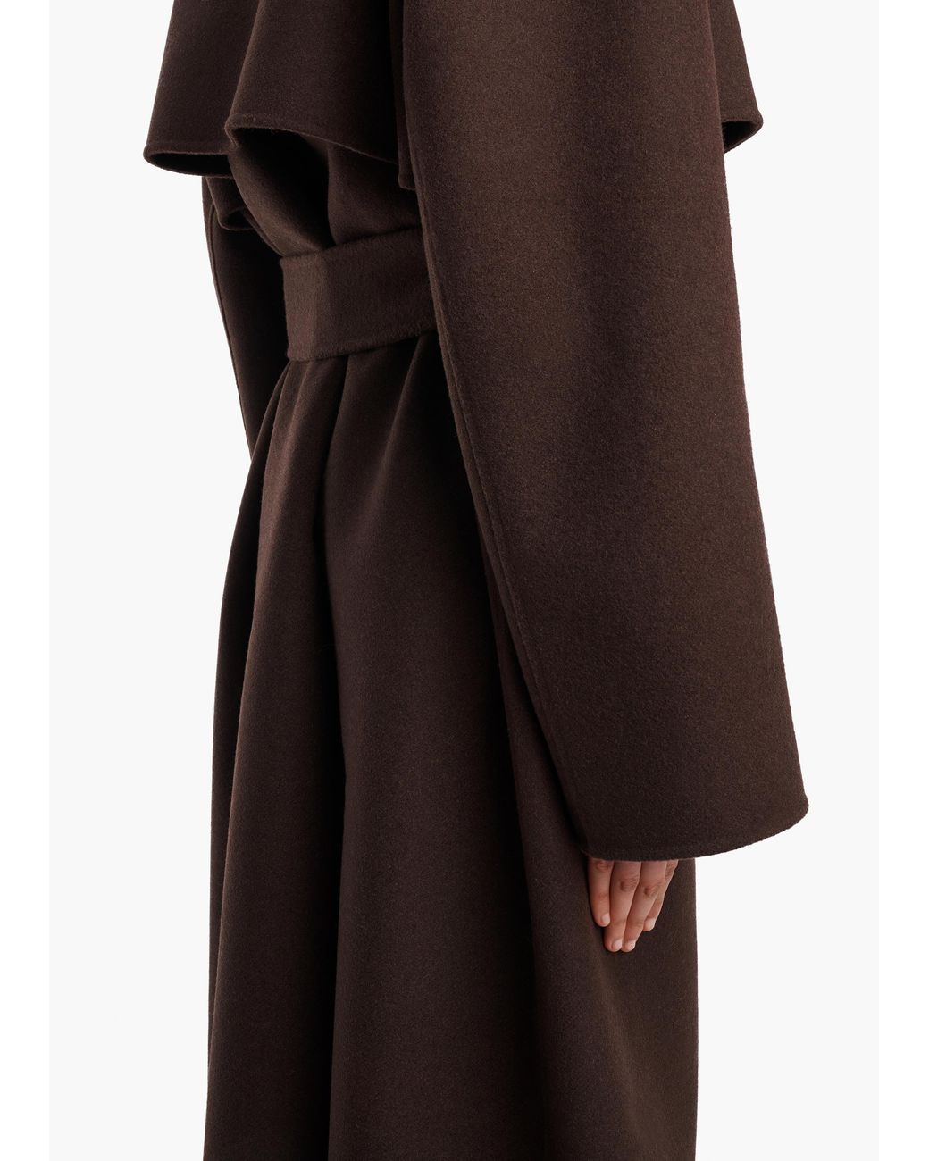 Khaite Brown Manston Coat