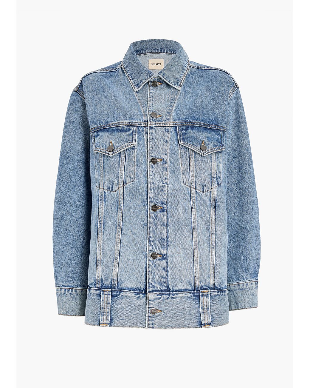 Khaite Blue Grizzo Jacket