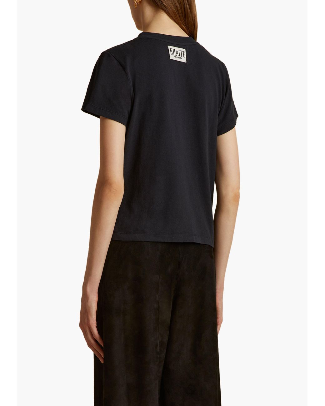 Khaite Black Emmylou T-Shirt