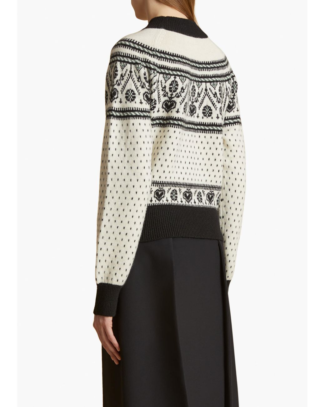 Khaite White Guy Sweater