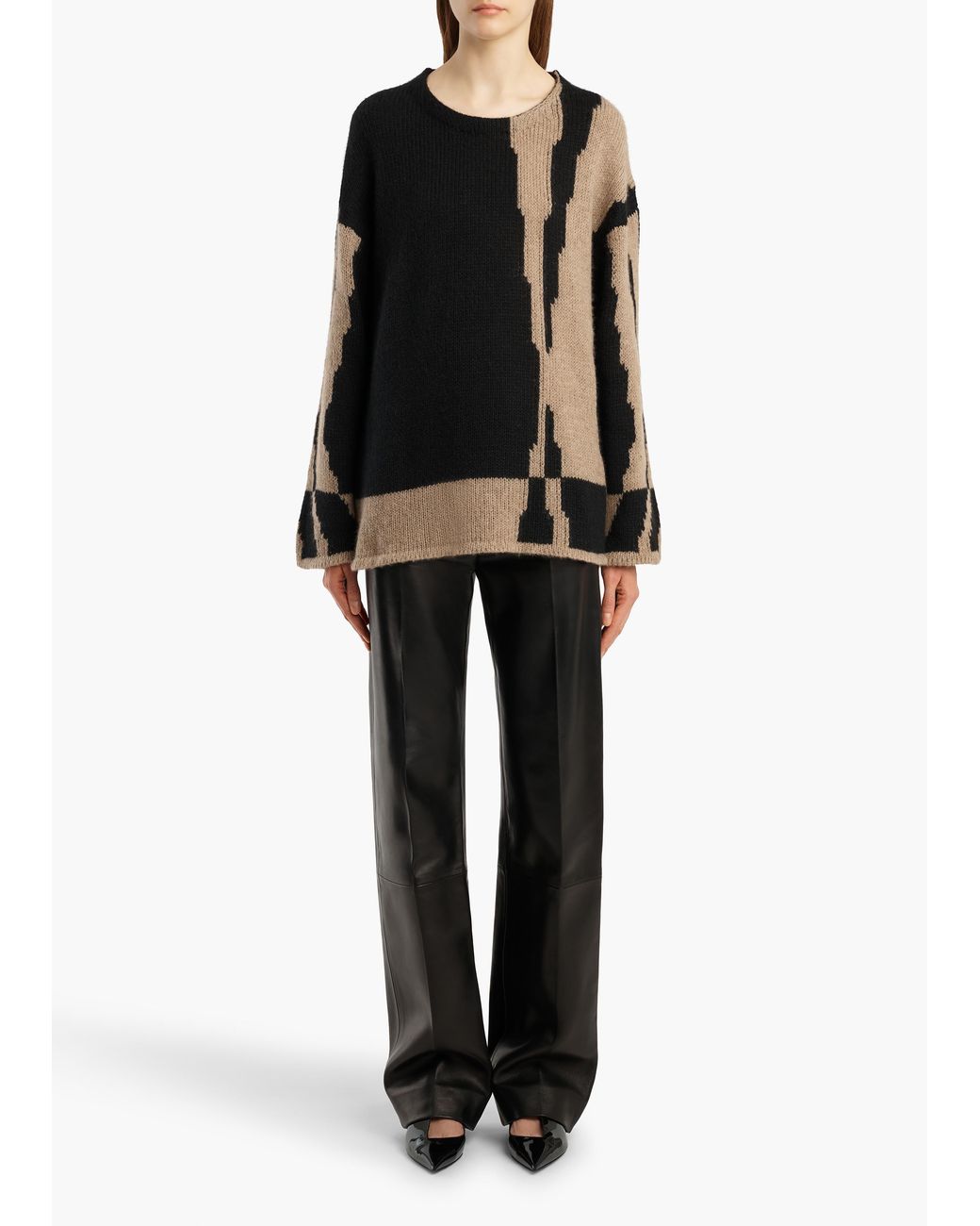 Khaite Black Artur Sweater