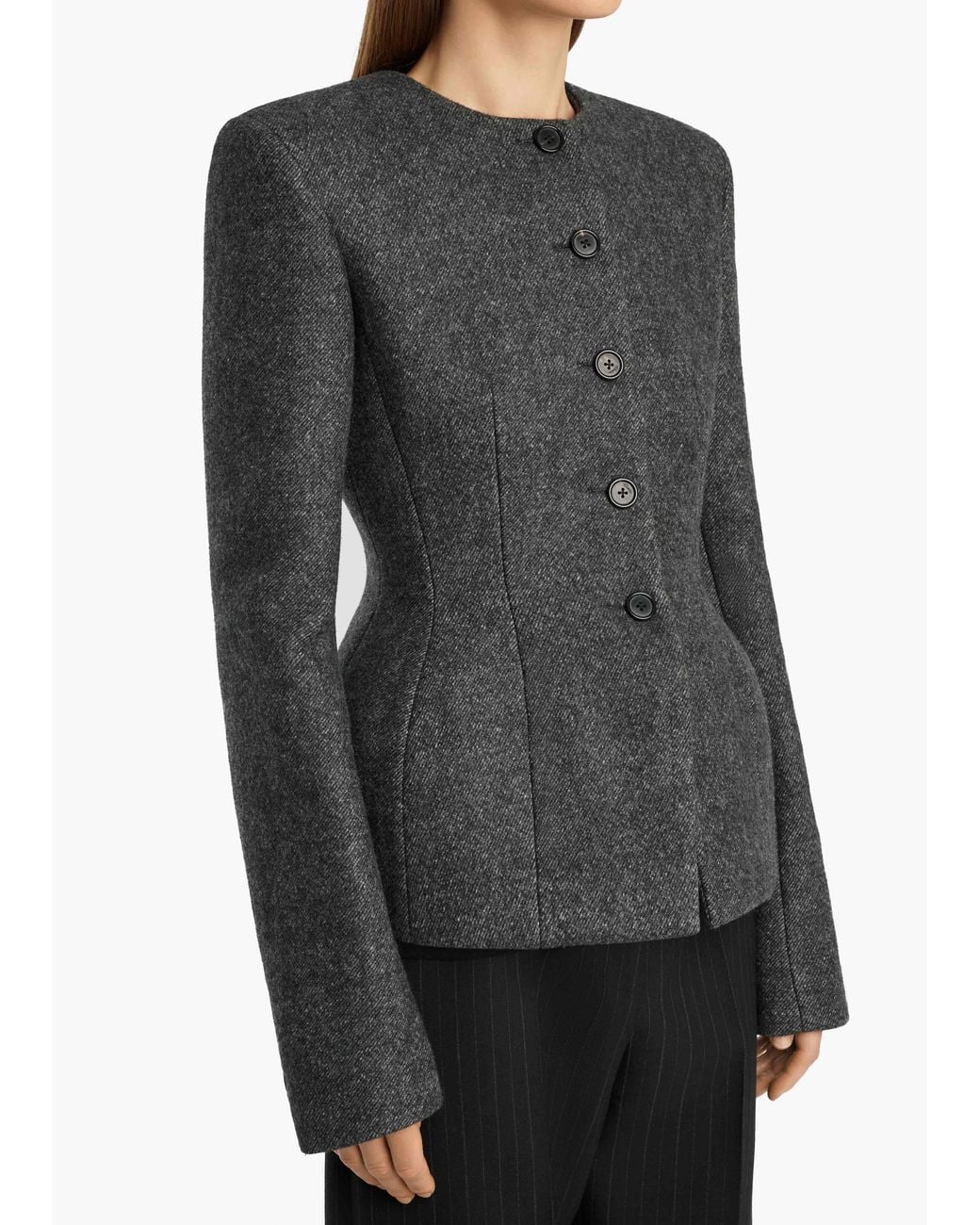 Khaite Black Enzi Jacket
