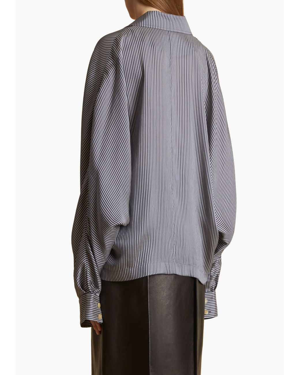 Khaite Blue Garth Top