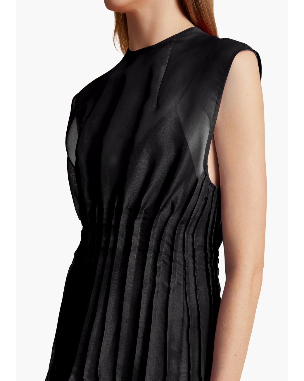 Khaite Black Wes Dress