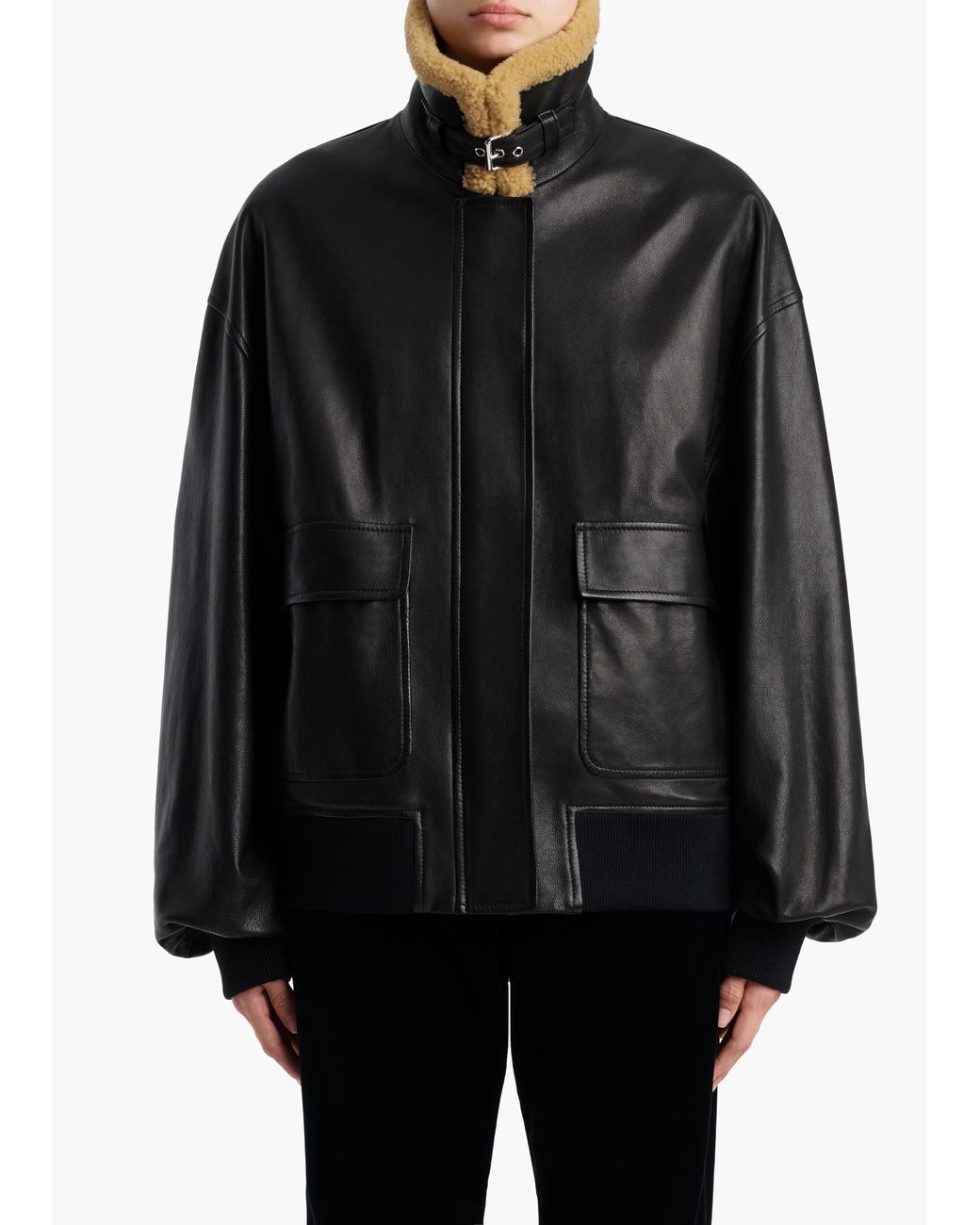 Khaite Black Sandor Jacket