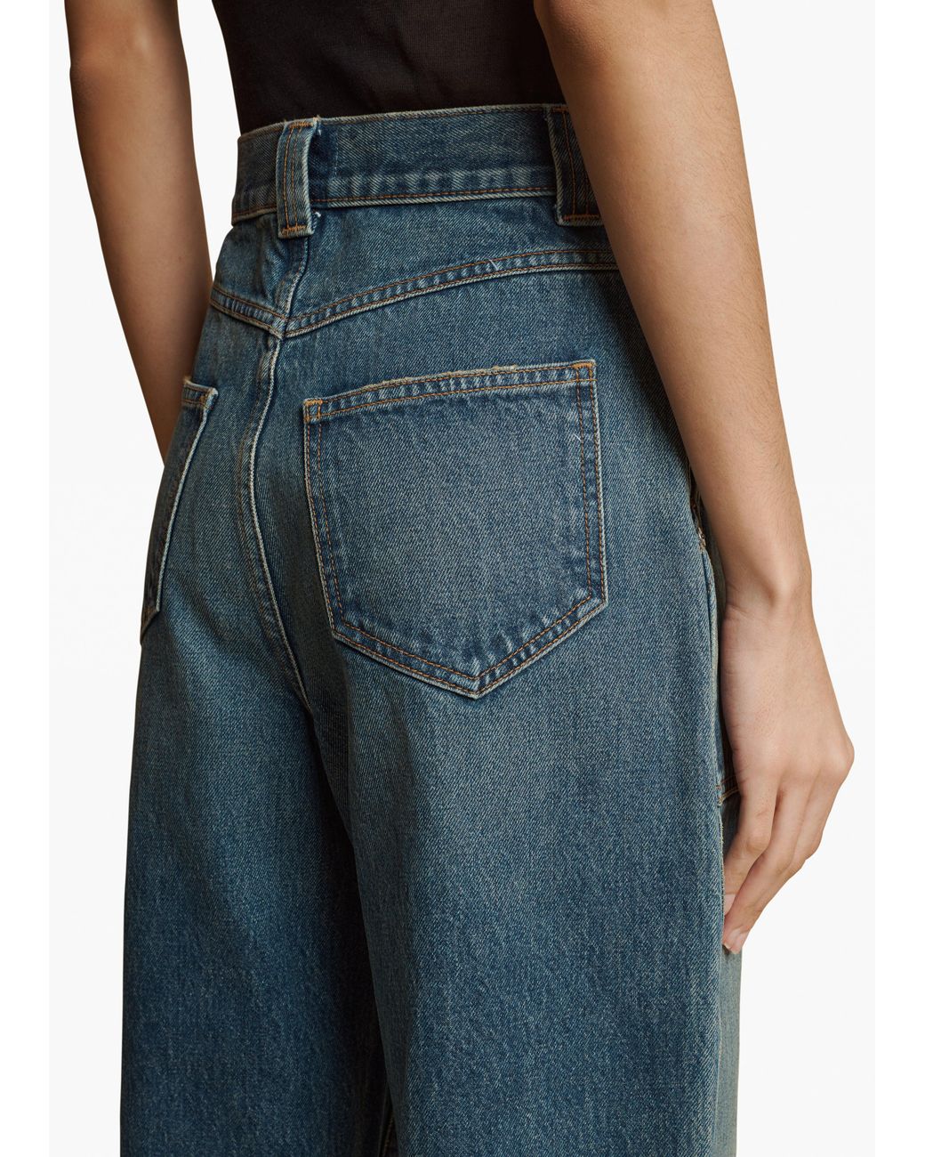 Khaite Blue Hewitt Jean