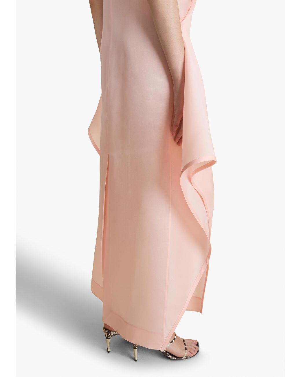 Khaite Pink Kenith Dress