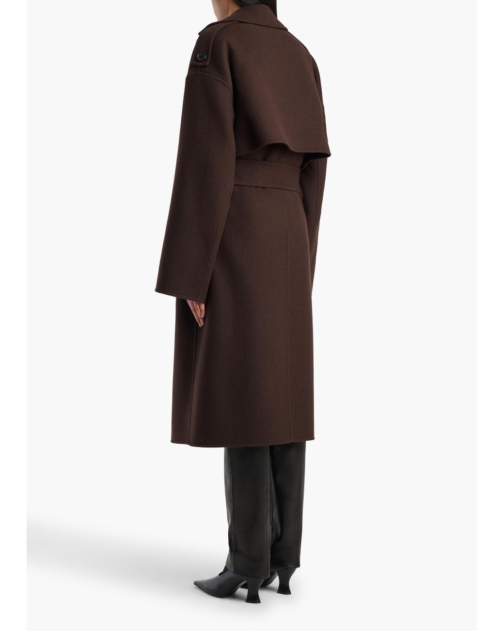 Khaite Brown Manston Coat