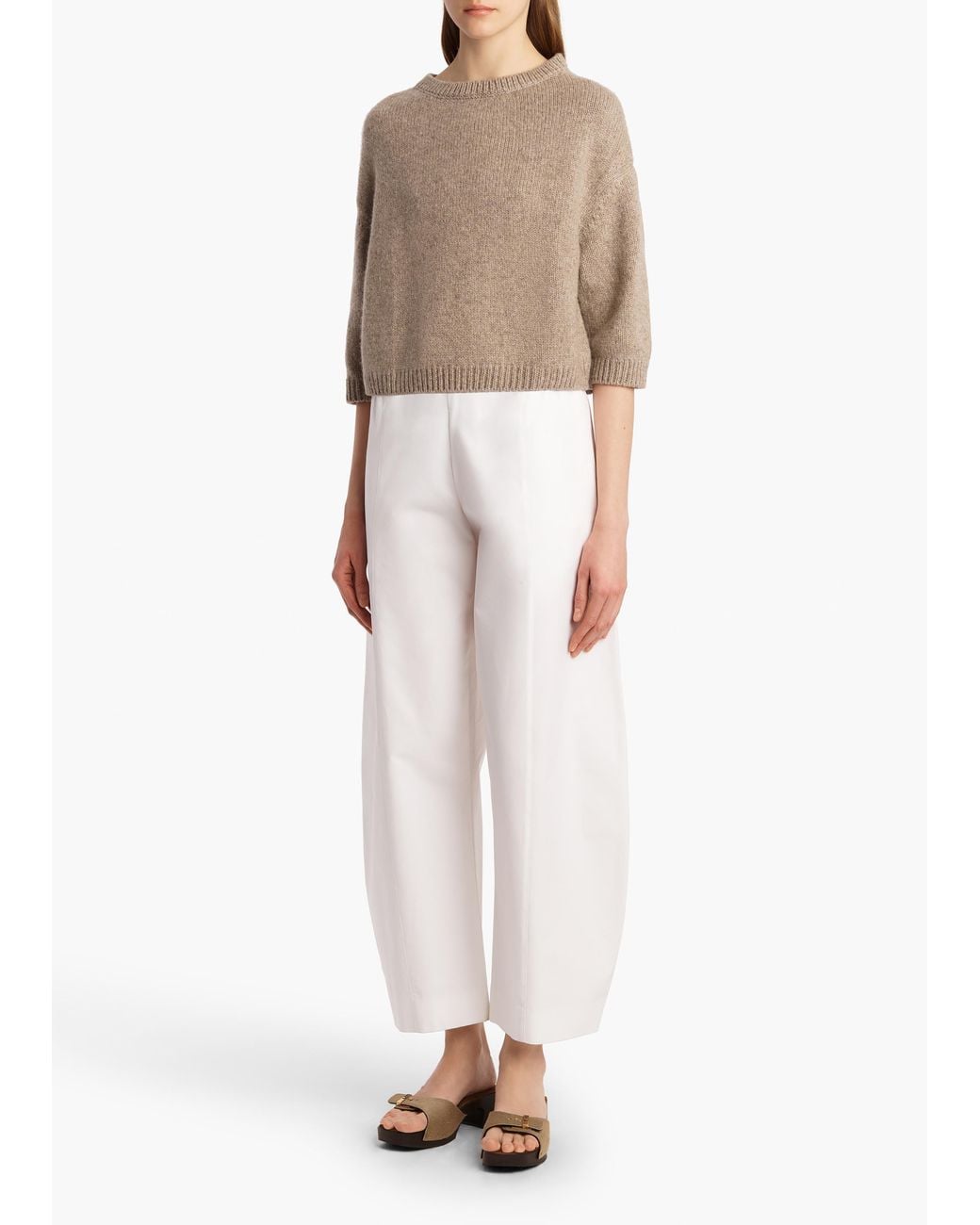 Khaite Natural Sabina Sweater