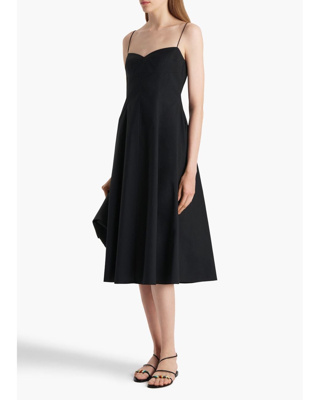 Khaite Black Isabella Dress