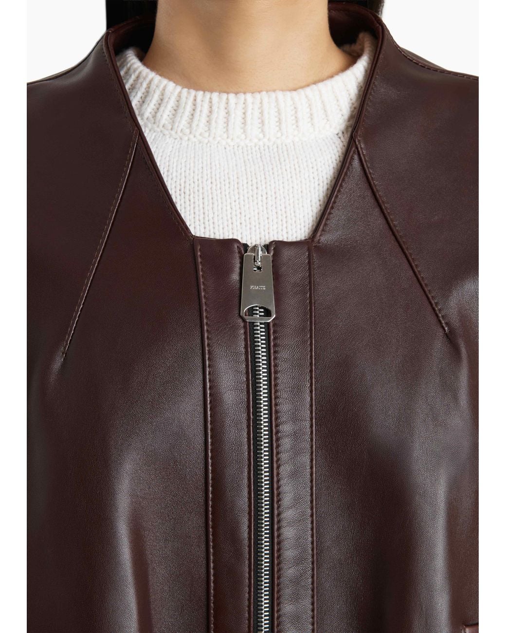 Khaite Brown Exclusive Hewit Jacket