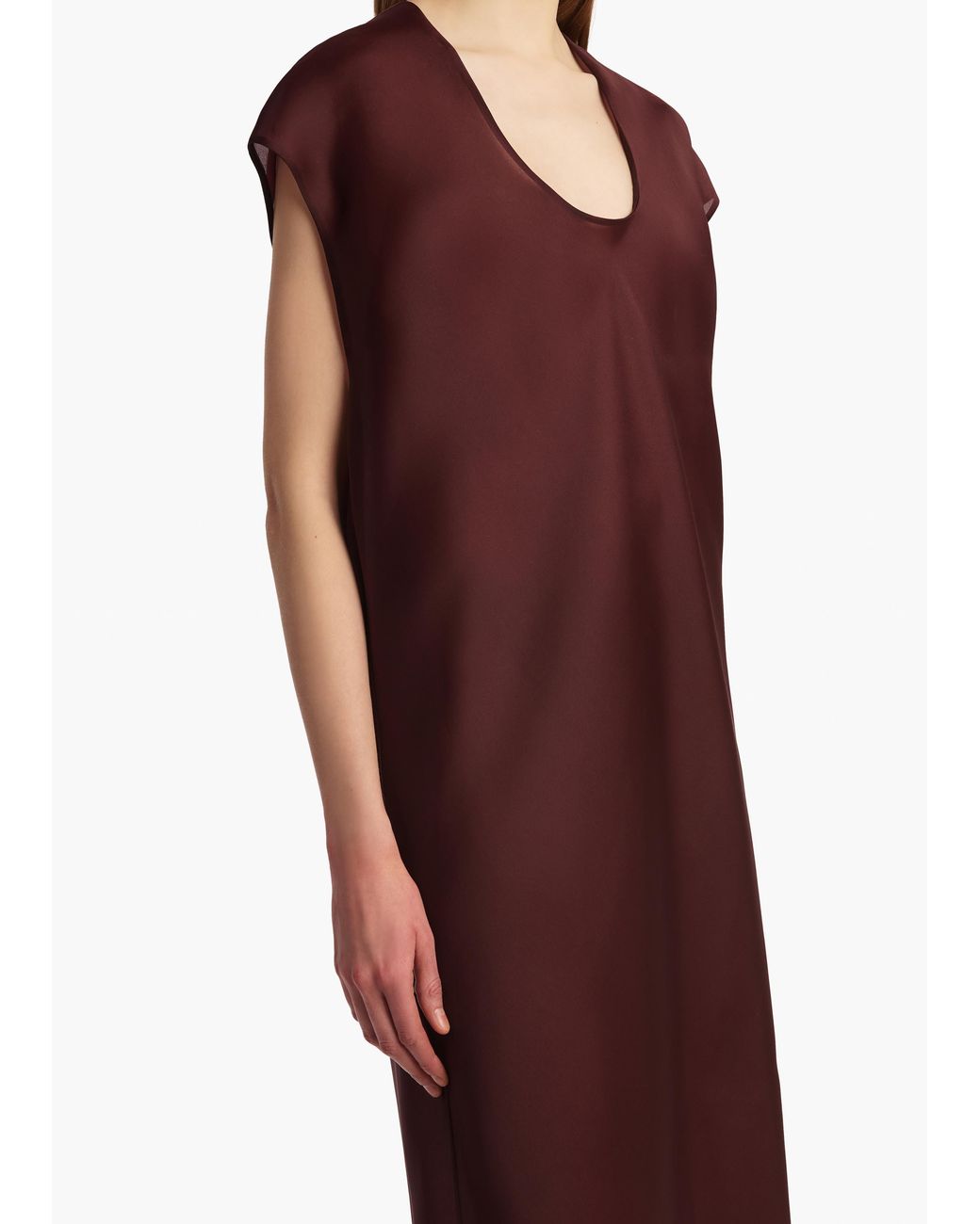 Khaite Purple Darby Dress