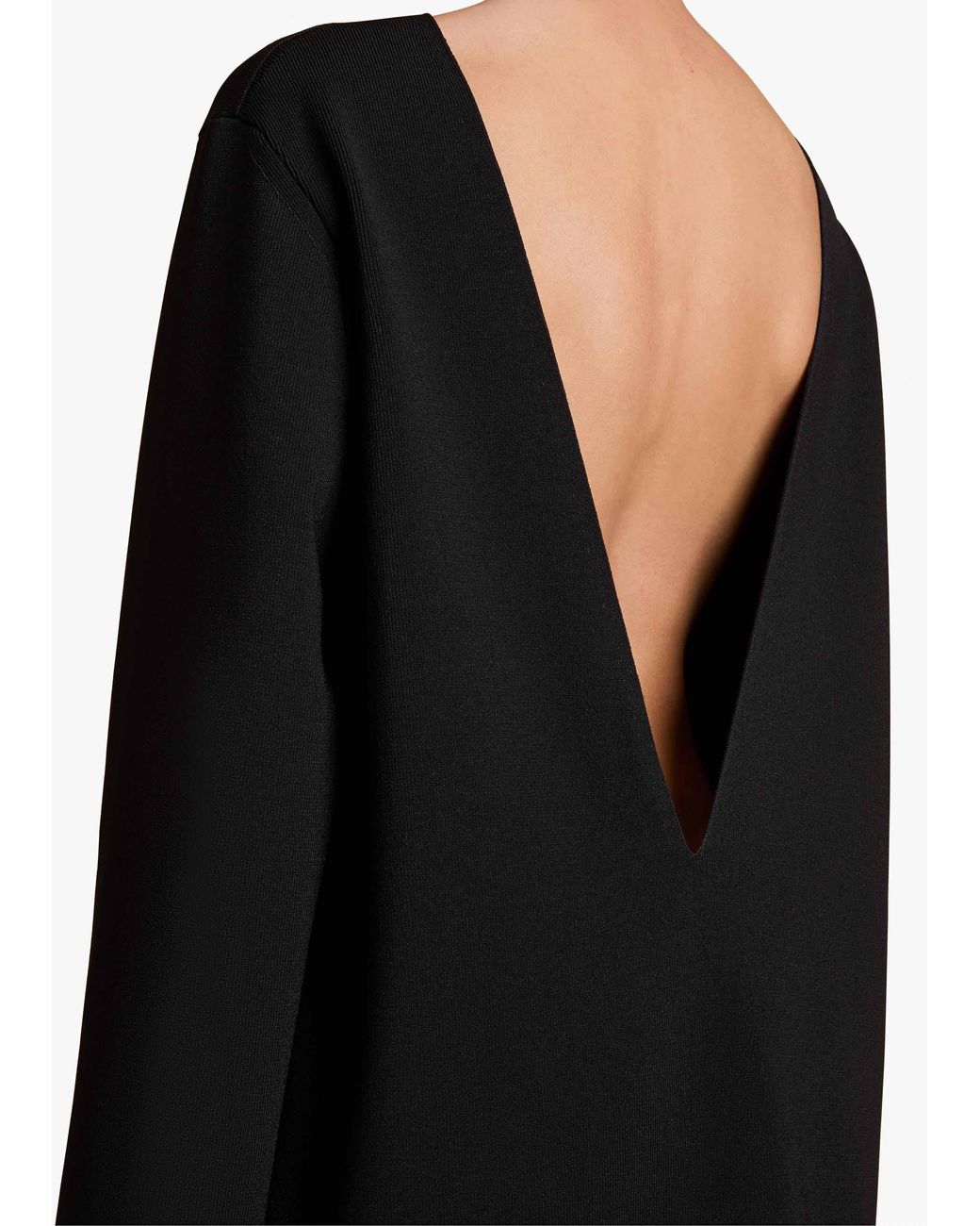 Khaite Black Paley Dress