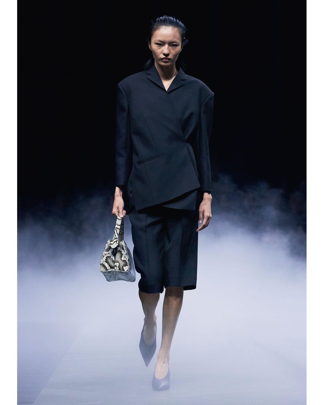 Khaite Black Palto Jacket