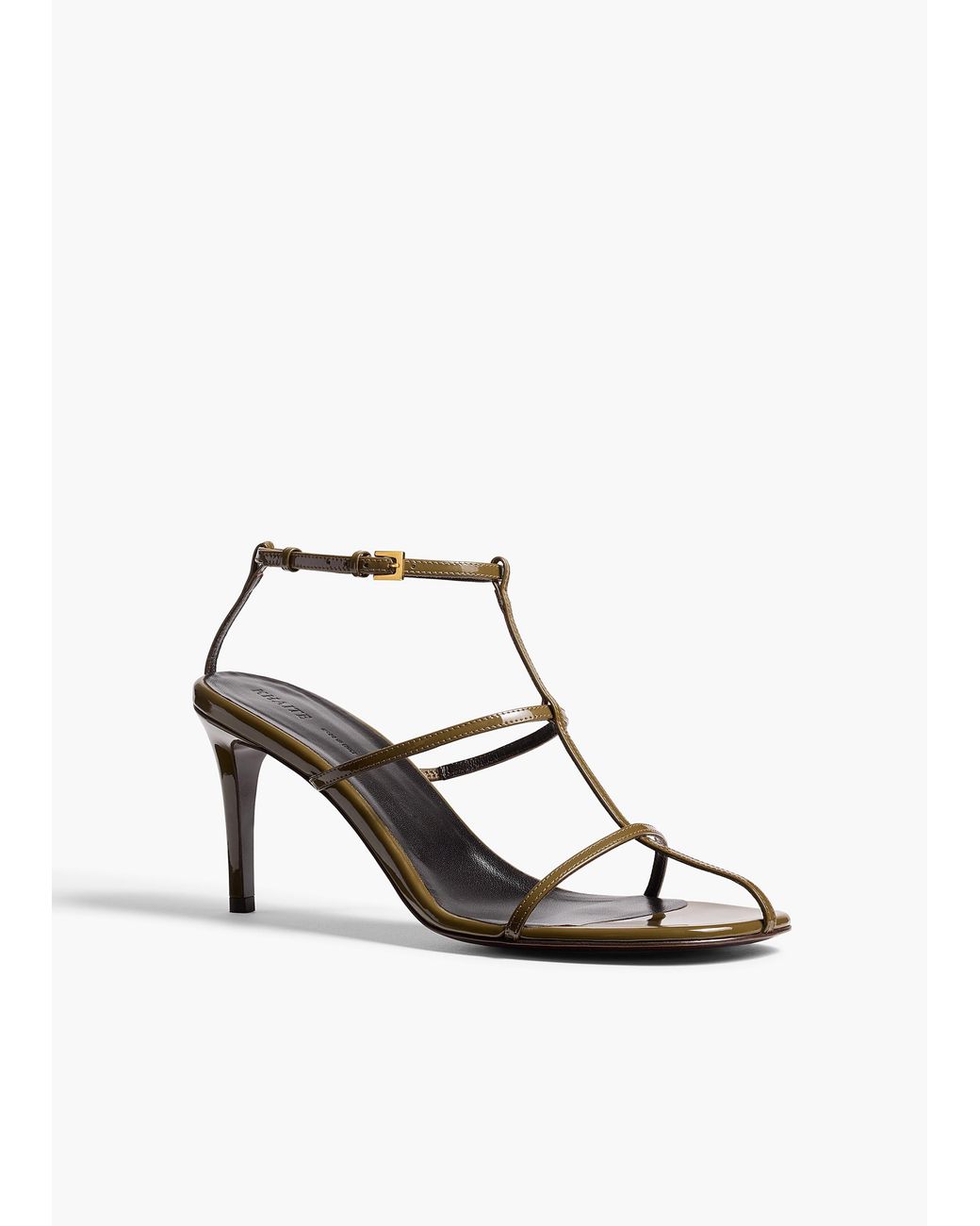 Khaite White Cage Sandal