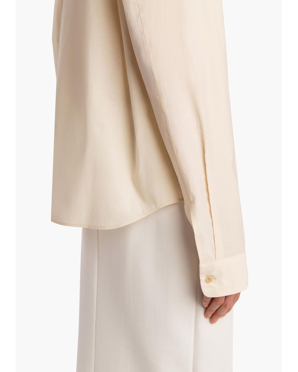 Khaite White Argo Top